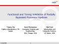 Functional and Timing Validation of Partially Bypassed Processor Pipelines PowerPoint PPT Presentation