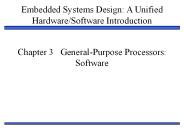 Chapter 3  General-Purpose Processors: Software