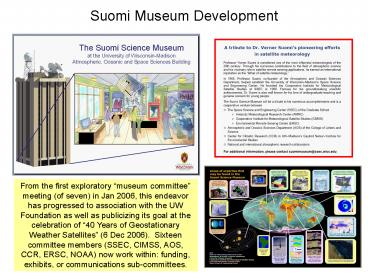 Suomi Museum Development