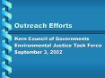 Outreach Efforts PowerPoint PPT Presentation