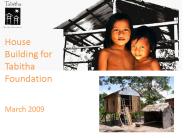 House Building for Tabitha Foundation