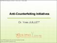 AntiCounterfeiting Initiatives PowerPoint PPT Presentation