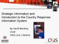 Strategic Information and Introduction to the Country Response Information System PowerPoint PPT Presentation