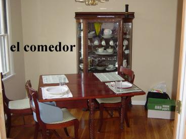 el comedor