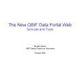 The New GBIF Data Portal Web Services and Tools PowerPoint PPT Presentation
