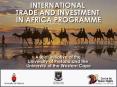 The International Trade and Investment in Africa Programme has the following components: PowerPoint PPT Presentation