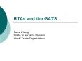 RTAs and the GATS PowerPoint PPT Presentation