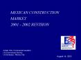 Mexican Construction Market PowerPoint PPT Presentation