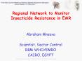 Regional Network to Monitor Insecticide Resistance in EMR PowerPoint PPT Presentation