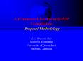 A Framework for PovertyPPP Compilation Proposed Methodology PowerPoint PPT Presentation