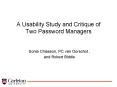A Usability Study and Critique of Two Password Managers PowerPoint PPT Presentation