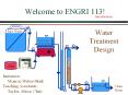 Water Treatment Design PowerPoint PPT Presentation