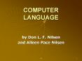 COMPUTER LANGUAGE PowerPoint PPT Presentation