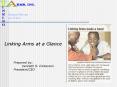 Linking Arms at a Glance PowerPoint PPT Presentation