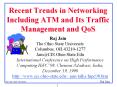 Recent Trends in Networking Including ATM and Its Traffic Management and QoS PowerPoint PPT Presentation