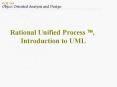 Rational Unified Process ?, Introduction to UML PowerPoint PPT Presentation