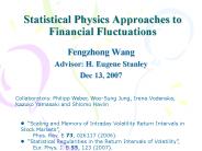 Statistical Physics Approaches to Financial Fluctuations