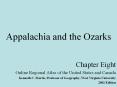 Appalachia and the Ozarks PowerPoint PPT Presentation