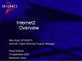 Internet2  Overview PowerPoint PPT Presentation