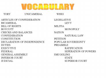 THE AMERICAN REVOLUTION AND GEORGIA STATEHOOD