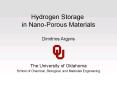 Hydrogen Storage PowerPoint PPT Presentation