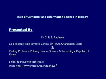 Various Career Options Available