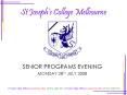 St Josephs College Melbourne PowerPoint PPT Presentation