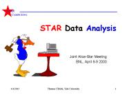 STAR Data Analysis