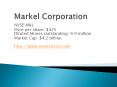 Markel Corporation PowerPoint PPT Presentation