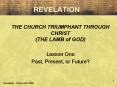 REVELATION PowerPoint PPT Presentation