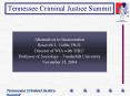 Tennessee Criminal Justice Summit