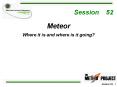 Meteor PowerPoint PPT Presentation