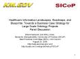 Healthcare Informatics Landscapes, Roadmaps, and Blueprints: Towards a Business Case Strategy for La PowerPoint PPT Presentation