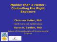 Madder than a Hatter: Controlling the Right Exposure PowerPoint PPT Presentation