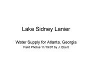 Lake Sidney Lanier