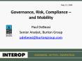 Governance, Risk, Compliance and Mobility PowerPoint PPT Presentation