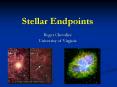 Stellar Endpoints PowerPoint PPT Presentation
