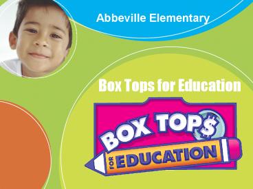 Box Tops for Education