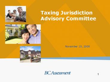 Taxing Jurisdiction Advisory Committee