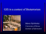 GIS in a context of Bioterrorism