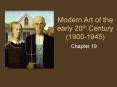 Modern Art of the early 20th Century 19001945 PowerPoint PPT Presentation