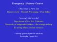 Emergency Lifesaver Course PowerPoint PPT Presentation