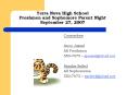 Terra Nova High School Freshmen and Sophomore Parent Night September 27, 2007 PowerPoint PPT Presentation