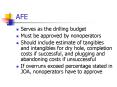 AFE PowerPoint PPT Presentation