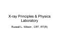 X-ray Principles PowerPoint PPT Presentation