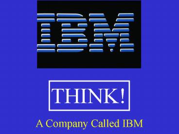 The IBM 3090 Late 1980s