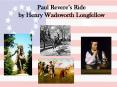 Paul Reveres Ride by Henry Wadsworth Longfellow PowerPoint PPT Presentation
