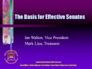Leadership Institute 2004, San Jose