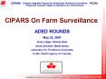 CIPARS On Farm Surveillance PowerPoint PPT Presentation