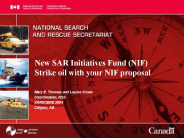 Mary E' Thomas and Louise Crone